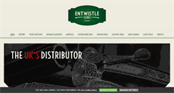 Desktop Screenshot of entwistleguns.com